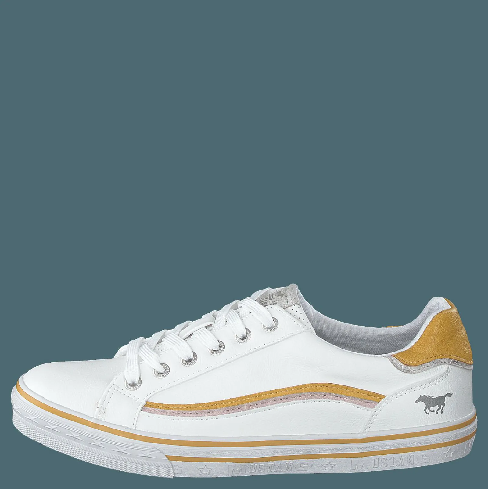 Mustang 1354307 16 Weiß/gelb