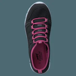 Polecat 435-2311 Comfort Sock Black/Fuchsia