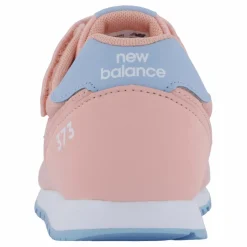 Barn New Balance 373 Kids Bungee Lace With Hook Pink