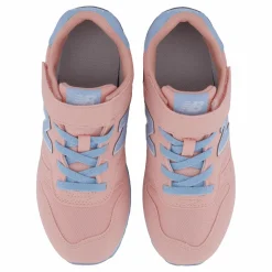 Barn New Balance 373 Kids Bungee Lace With Hook Pink