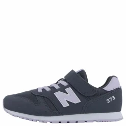 Barn New Balance 373 Kids Bungee Lace With Hook Grey