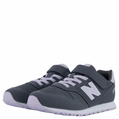 Barn New Balance 373 Kids Bungee Lace With Hook Grey