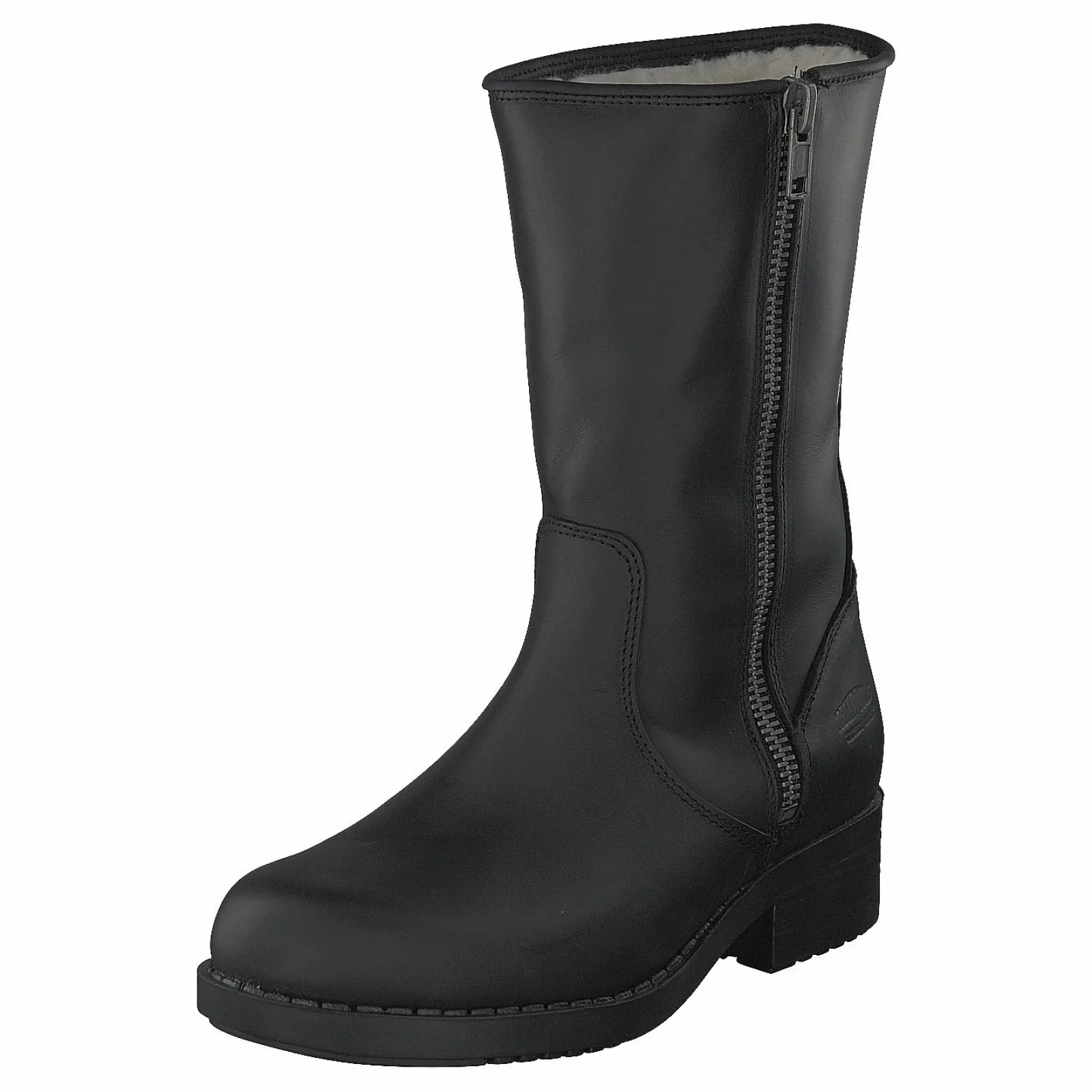 Johnny Bulls 250 Mid Zip Side Black Old Silver