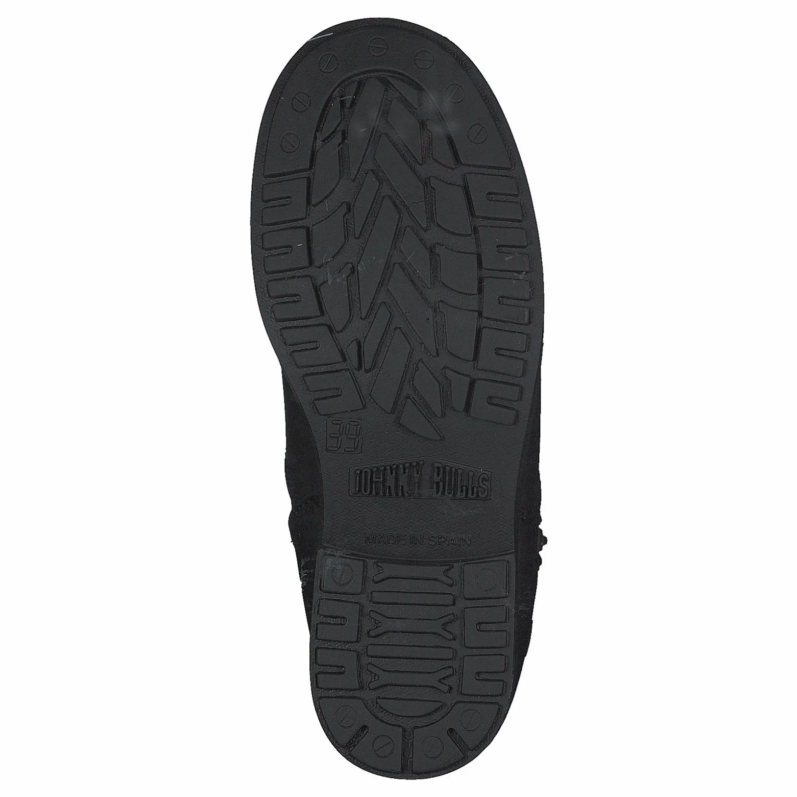 Johnny Bulls 250 Mid Zip Side Black Old Silver