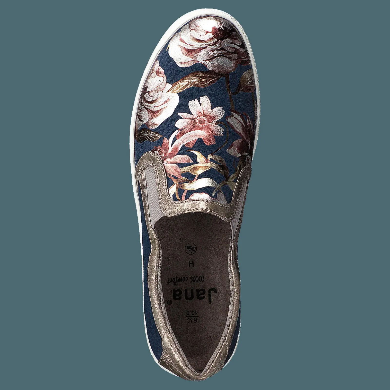 Jana 24709-22-824 Navy/flower