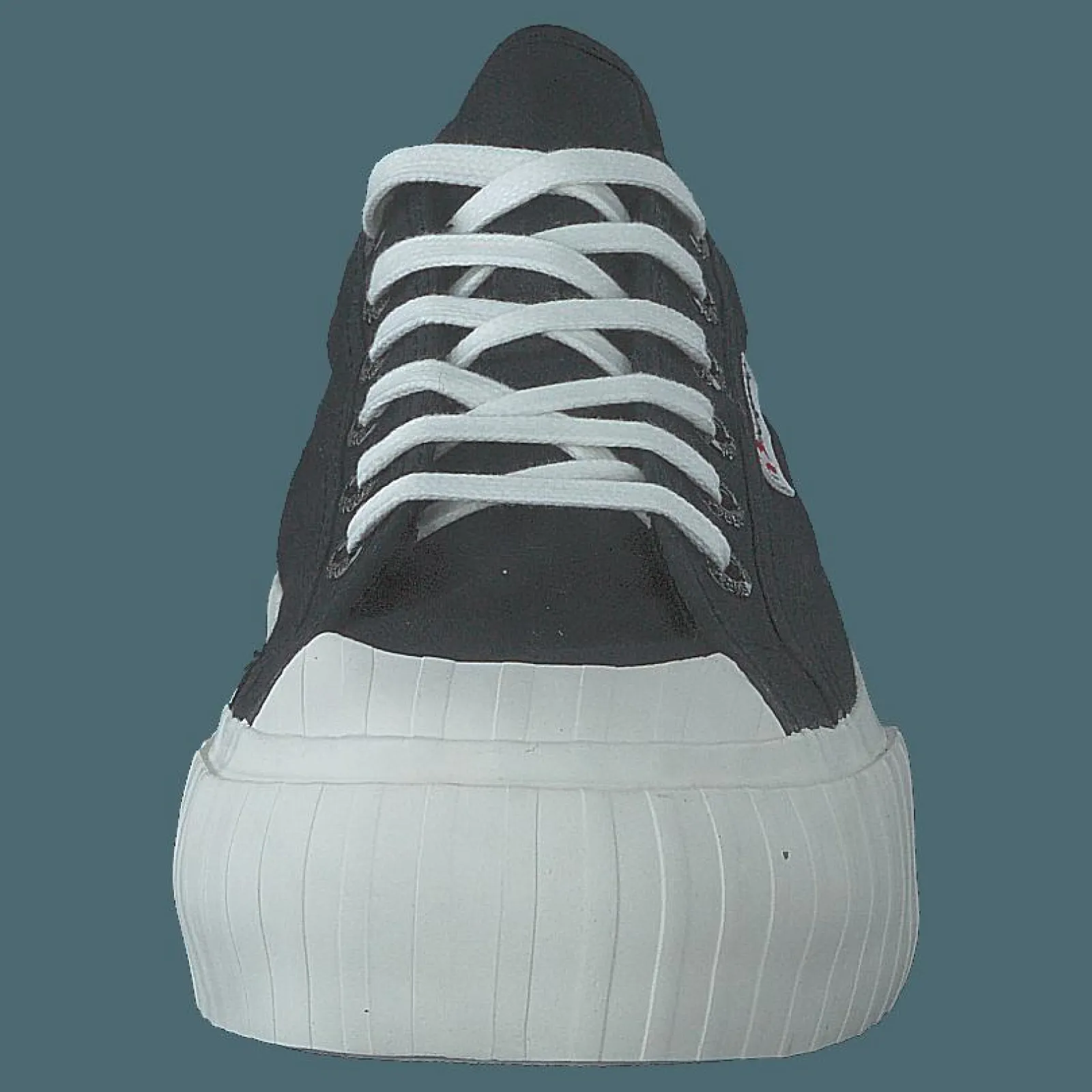 Superga 2631 Stripe Platform Blk-wht Avorio