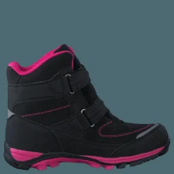 Barn Gulliver 435-6608 Waterproof Warm Lined Black/Fuchsia