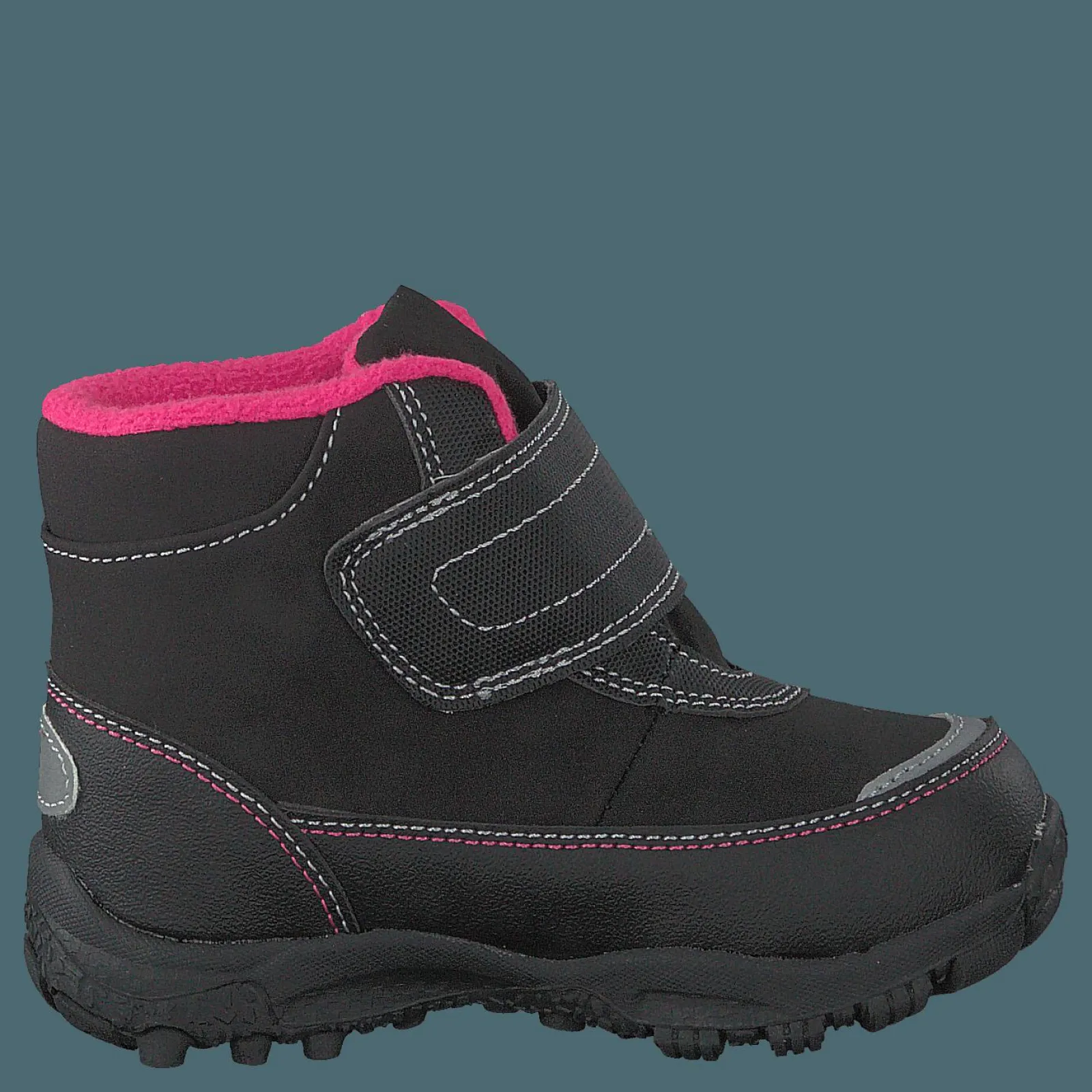 Barn Gulliver 430-2962 Waterproof Warm Lined Black/fuchsia