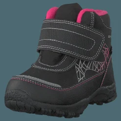 Barn Gulliver 430-2962 Waterproof Warm Lined Black/fuchsia