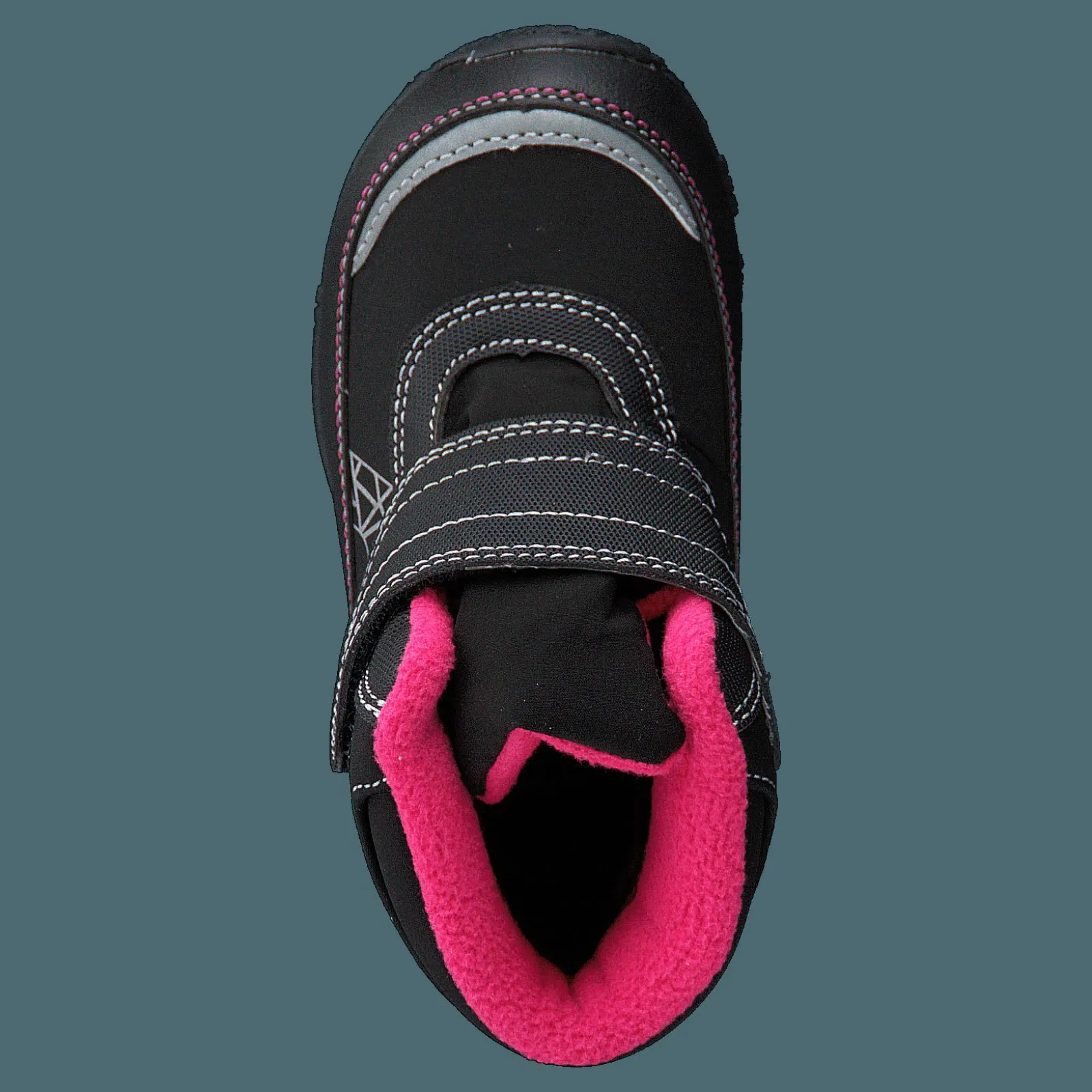 Barn Gulliver 430-2962 Waterproof Warm Lined Black/fuchsia