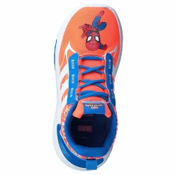 Barn adidas x Marvel Super Hero Adventures Spider-Man Racer TR21 Shoes Solar Red / Cloud White / Blue Rush