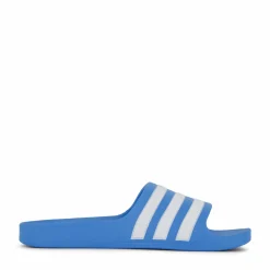 Barn adidas Adilette Aqua Slides Kids Blue Burst / Cloud White / Blue Burst