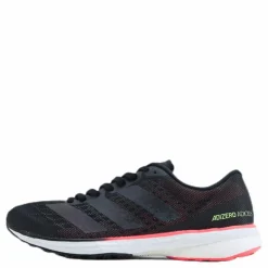 adidas Adizero Adios 5 Shoes Core Black / Core Black / Signal Pink / Coral