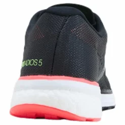 adidas Adizero Adios 5 Shoes Core Black / Core Black / Signal Pink / Coral