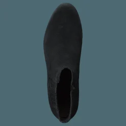 Clarks Adreena Flora Black Suede