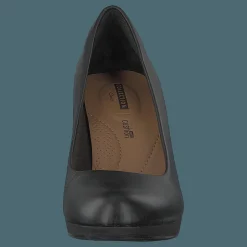 Clarks Adriel Viola Black Leather