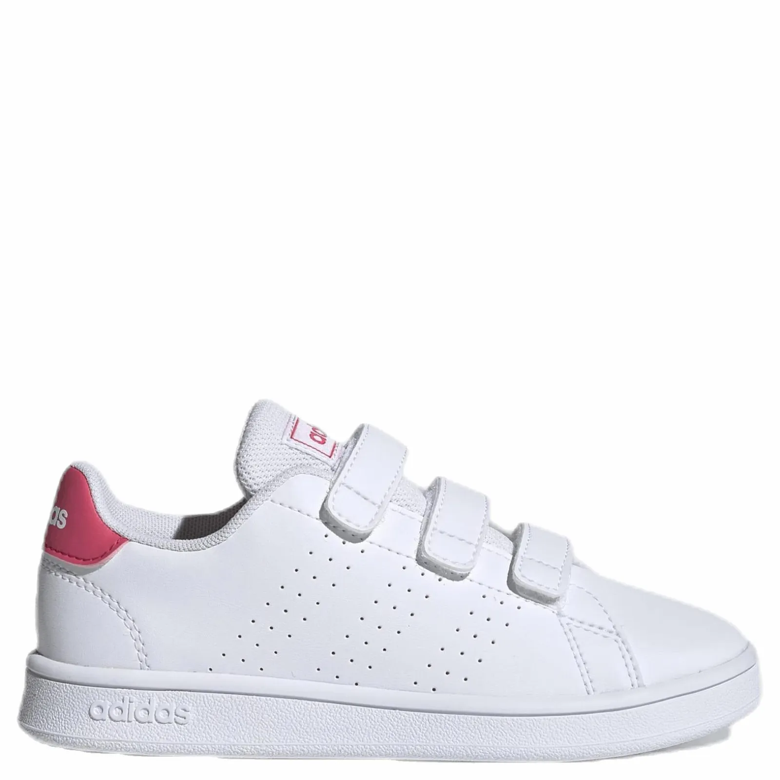 Barn adidas Advantage Shoes Cloud White / Real Pink / Cloud White
