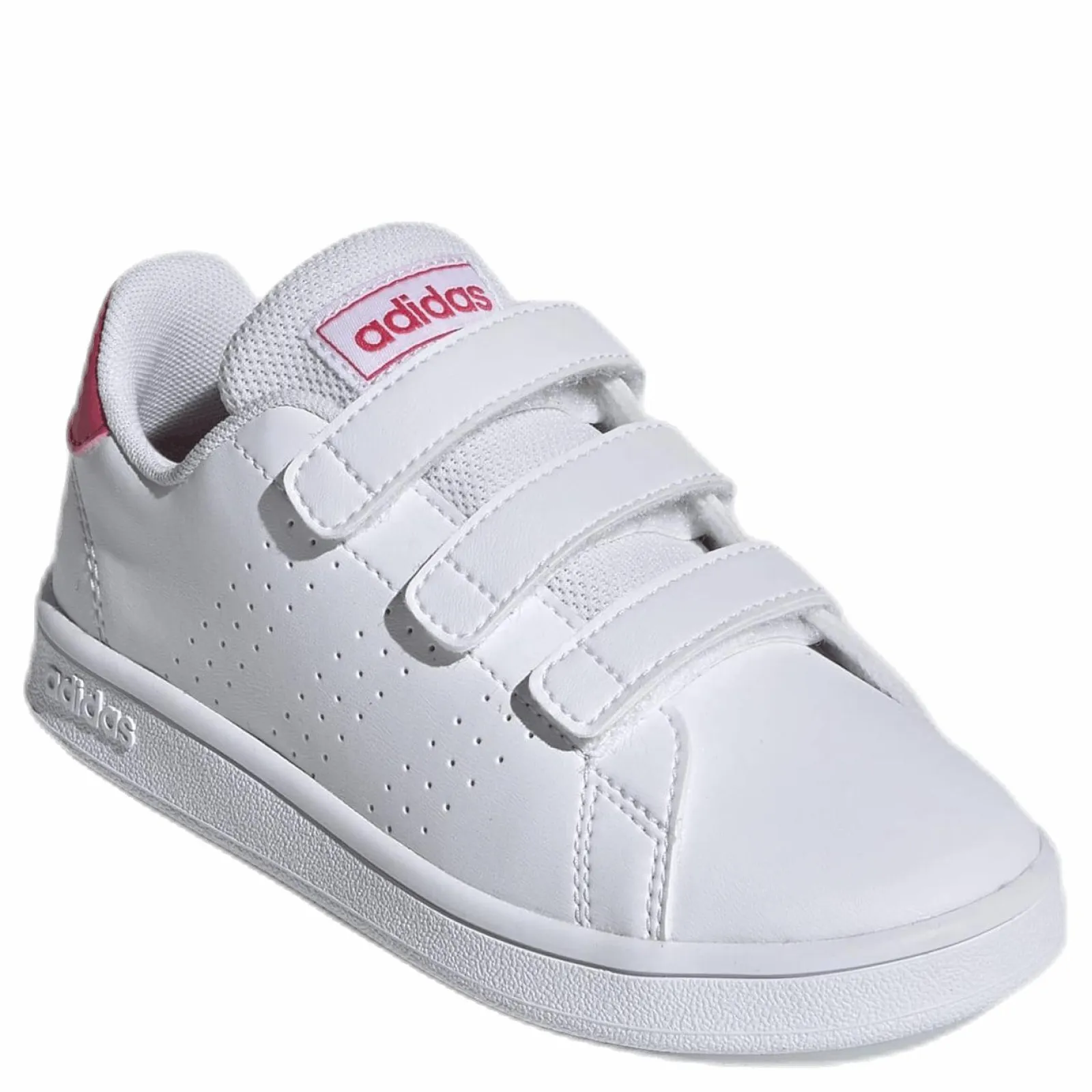 Barn adidas Advantage Shoes Cloud White / Real Pink / Cloud White