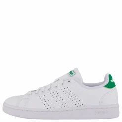 adidas Advantage Shoes Cloud White / Cloud White / Green