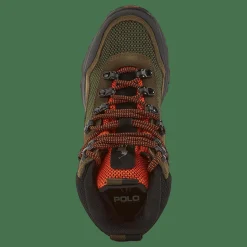 Polo Ralph Lauren Adventure 300 Mid High-Top Sneaker Army/Defender Green