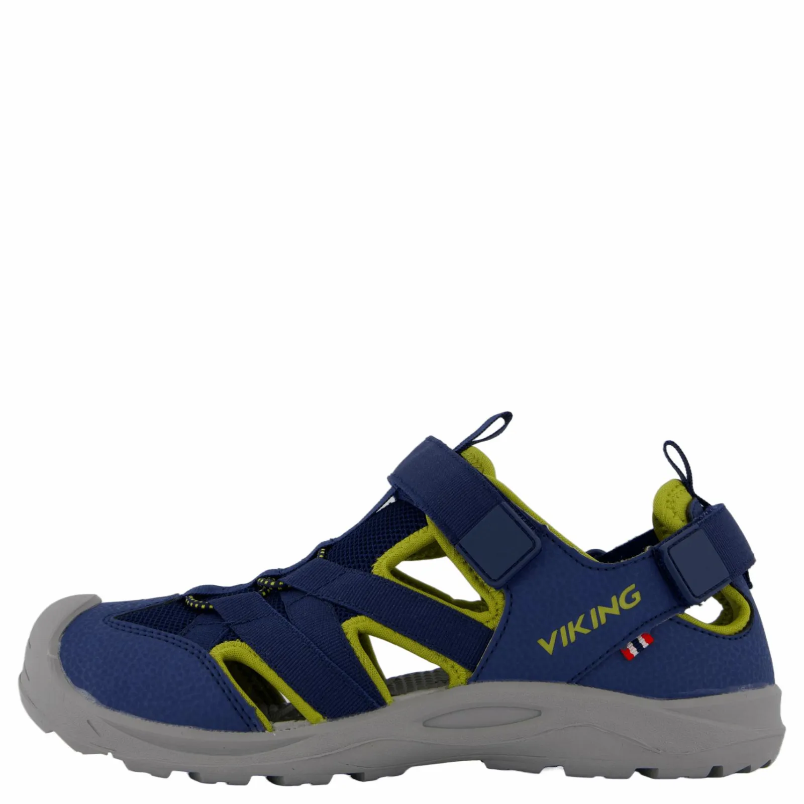 Barn Viking Adventure Sandal 2v Blue/khaki