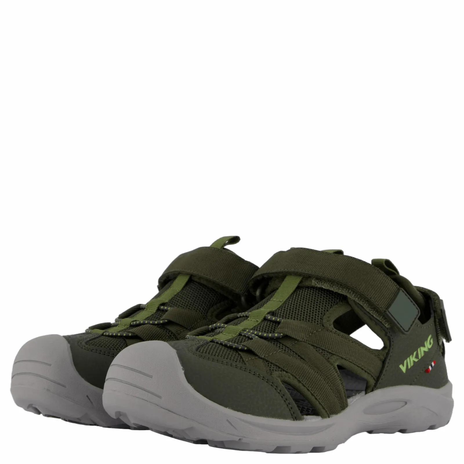 Barn Viking Adventure Sandal 2v Pine/olive