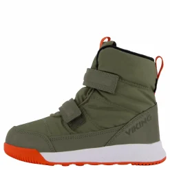 Barn Viking Aery High Gtx R Warm Olive/red