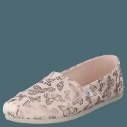 Toms Alp Cloudbound Foil Butterflie Dusty Peach