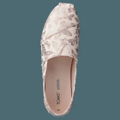 Toms Alp Cloudbound Foil Butterflie Dusty Peach