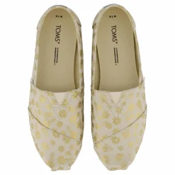 Toms Alp Cloudbound Foil Floral Blo Natural Gold