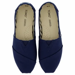 Toms Alp Recycled Cotton Canvas Navy