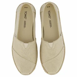 Toms Alp Rope Metallic Linen Natural