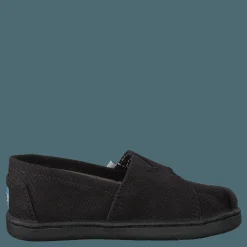 Barn Toms Alpargata Tiny Black Canvas