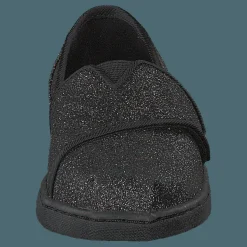 Barn Toms Alpargata Tiny Black Iridescent Glimmer