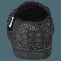 Barn Toms Alpargata Tiny Black Iridescent Glimmer