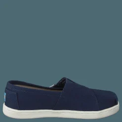 Barn Toms Alpargata Tiny Navy Canvas