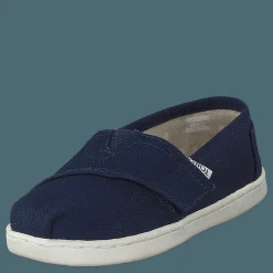 Barn Toms Alpargata Tiny Navy Canvas
