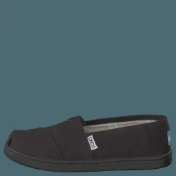 Barn Toms Alpargata Youth Black Canvas