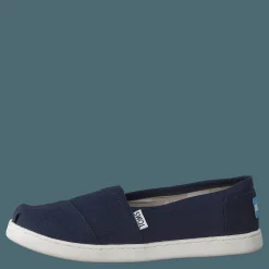 Barn Toms Alpargata Youth Navy Canvas