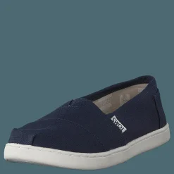 Barn Toms Alpargata Youth Navy Canvas