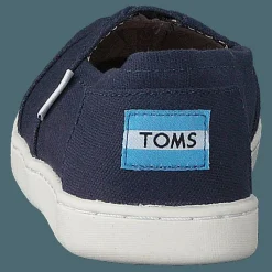 Barn Toms Alpargata Youth Navy Canvas