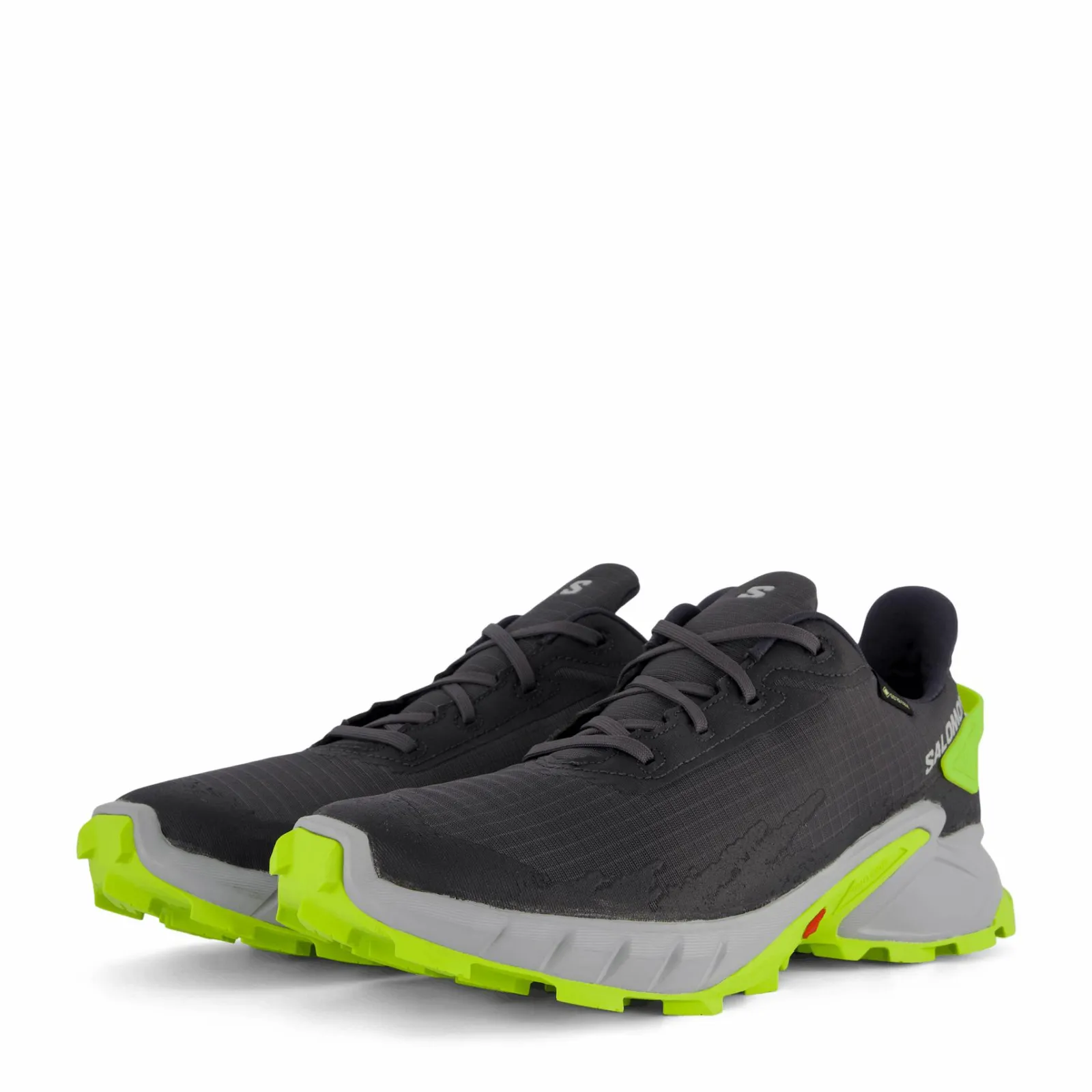 Salomon Alphacross 4 Gtx Ebony/pearl Blue/acid Lime