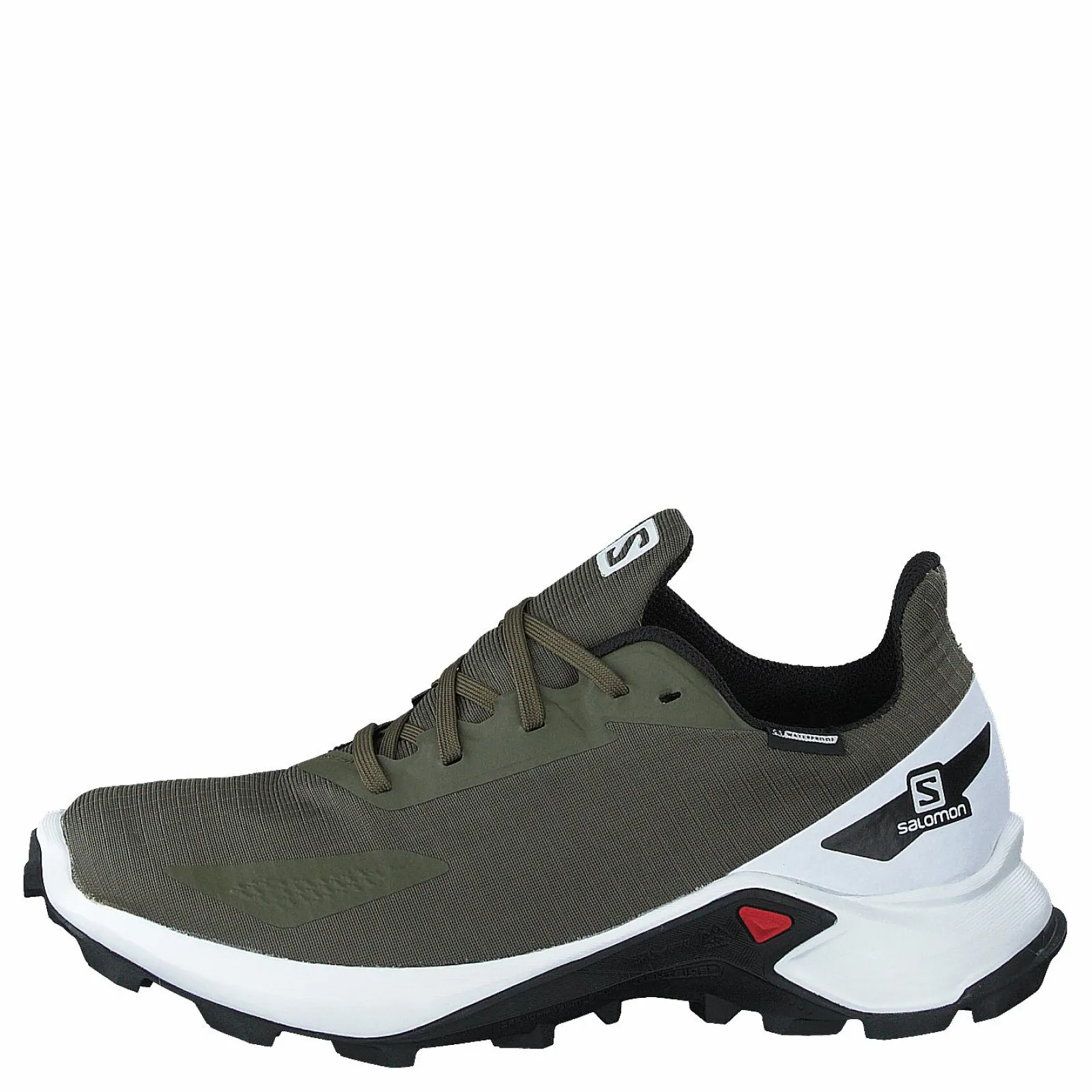 Barn Salomon Alphacross Blast Cswp J Olive Night/wht/black