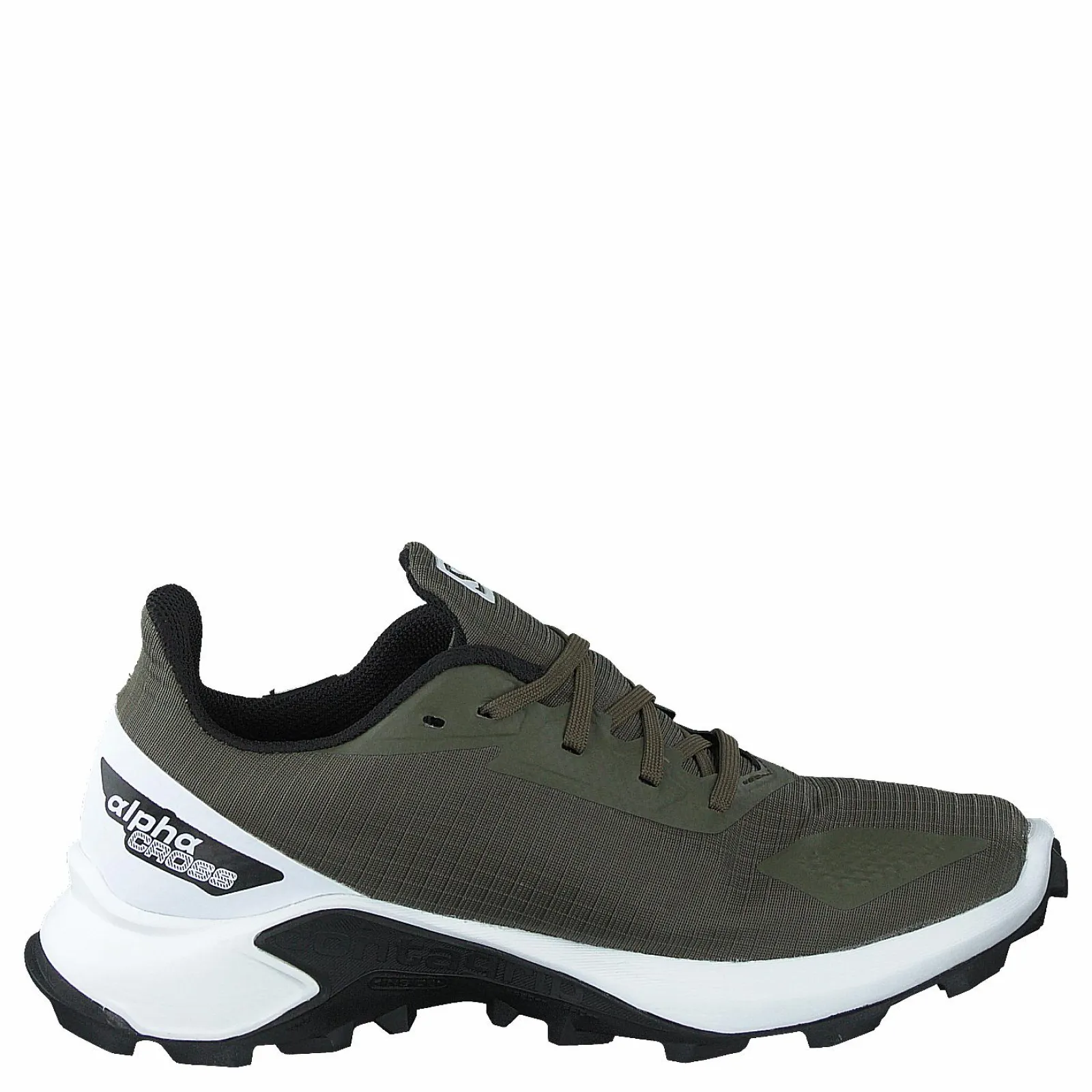 Barn Salomon Alphacross Blast Cswp J Olive Night/wht/black
