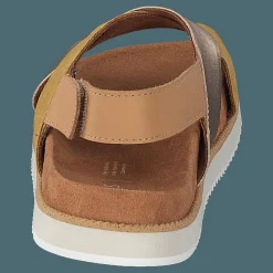 Toms Amb Gld Suede/metall Wm Marisa Gold