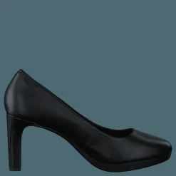 Clarks Amber Joy Black Leather