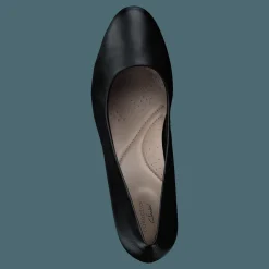 Clarks Amber Joy Black Leather