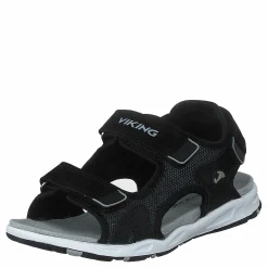 Barn Viking Anchor Sandal 3V Black/Grey
