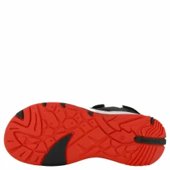 Barn Viking Anchor Sandal 3V Huntinggreen/Red
