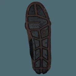 Polo Ralph Lauren Anders Tasseled Suede Driver Chocolate Brown